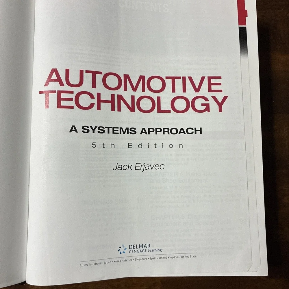 Automotive Technology : A Systems Approach by Jack Erjavec (2010, Hardcover)